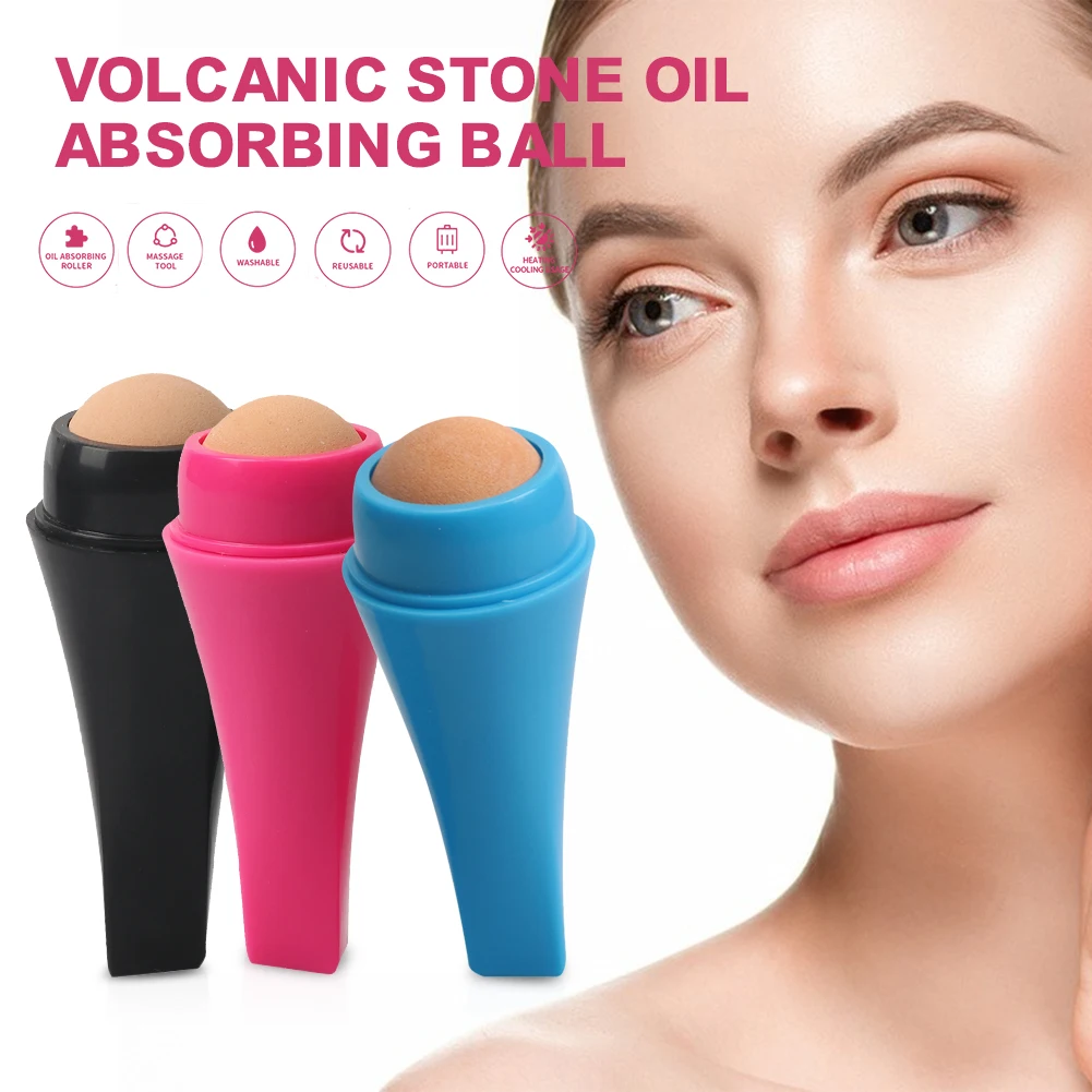 Oil-Absorbing Volcanic Face Roller Reusable Oil Control Roller Facial Skincare Tool Portable for Home Travel On-the-go
Oil-Absorbing Volcanic Face Roller Reusable Oil Control Roller Facial Skincare Tool Portable for Home Travel On-the-go