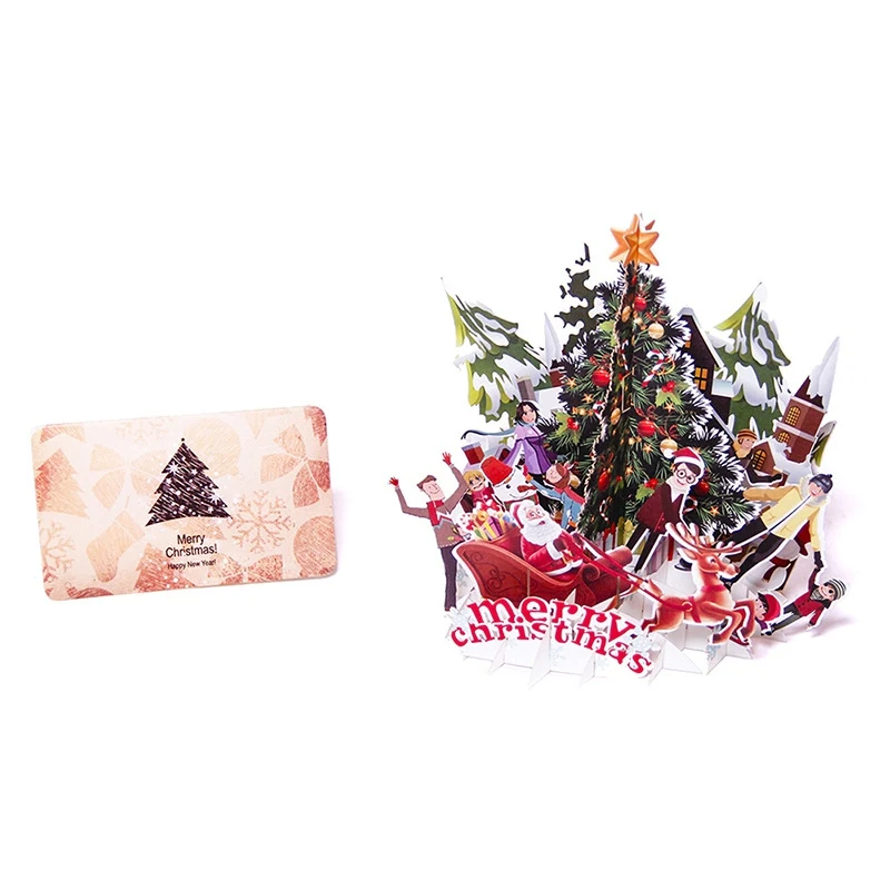 3D Christmas Greeting Card Pop-Up Cards Snowman Santa Claus Car Paper Envelope Postcard Wedding Birthday Invitation Cards Gifts
3D Christmas Greeting Card Pop-Up Cards Snowman Santa Claus Car Paper Envelope Postcard Wedding Birthday Invitation Cards Gifts