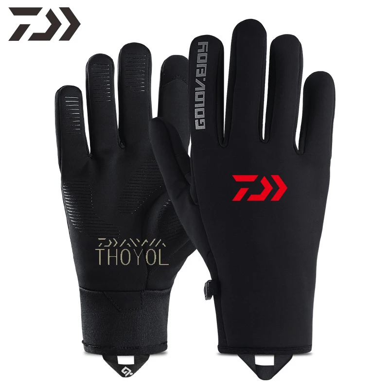 Daiwa Men's Fishing Gloves outdoor mountaineeringTouchscreen waterproof fishing gloves Thicken Anti Slip Solid warm Gloves
Daiwa Men's Fishing Gloves outdoor mountaineeringTouchscreen waterproof fishing gloves Thicken Anti Slip Solid warm Gloves
