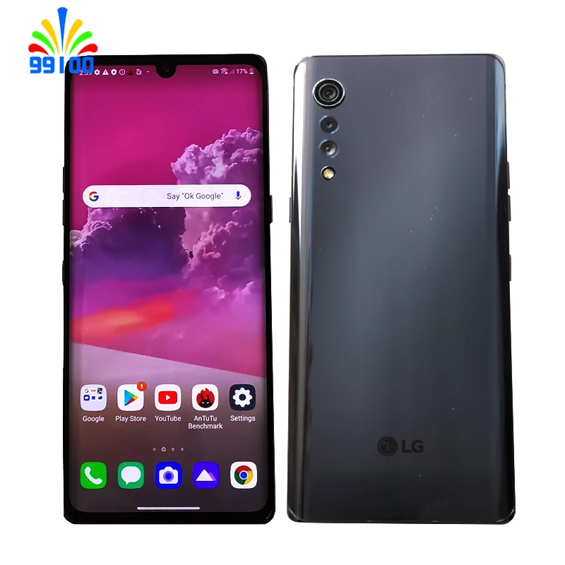 Восстановленный разблокированный Оригинальный сотовый телефон LG G900N VELVET 8 ГБ + 128