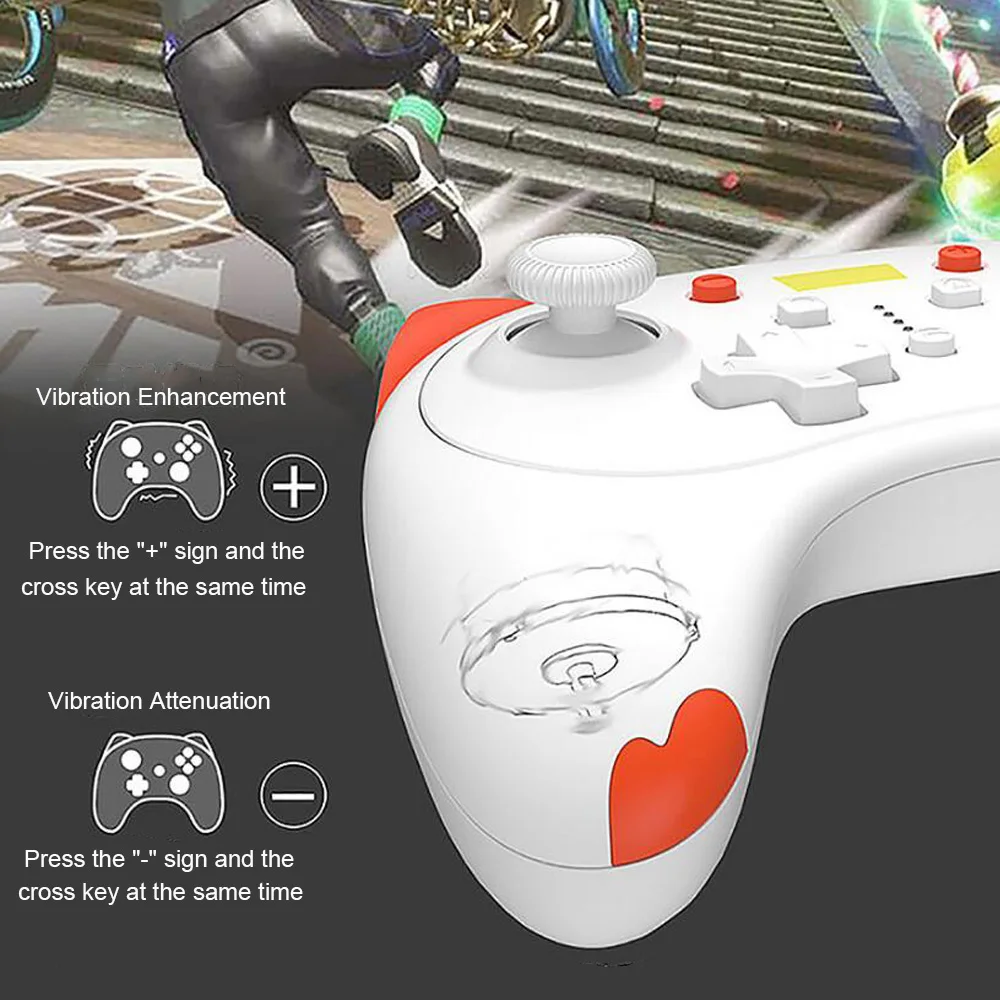 Bluetooth Wireless Switch Controller Mini Cat Type Gamepad For Nintend Switch/Lite Game Joystick 
Bluetooth Wireless Switch Controller Mini Cat Type Gamepad For Nintend Switch/Lite Game Joystick