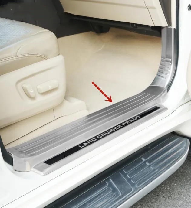 For Toyota LAND CRUISER PRADO 2010-2020 stainless steel car threshold guard plate Anti-scratch protection car accessories
For Toyota LAND CRUISER PRADO 2010-2020 stainless steel car threshold guard plate Anti-scratch protection car accessories