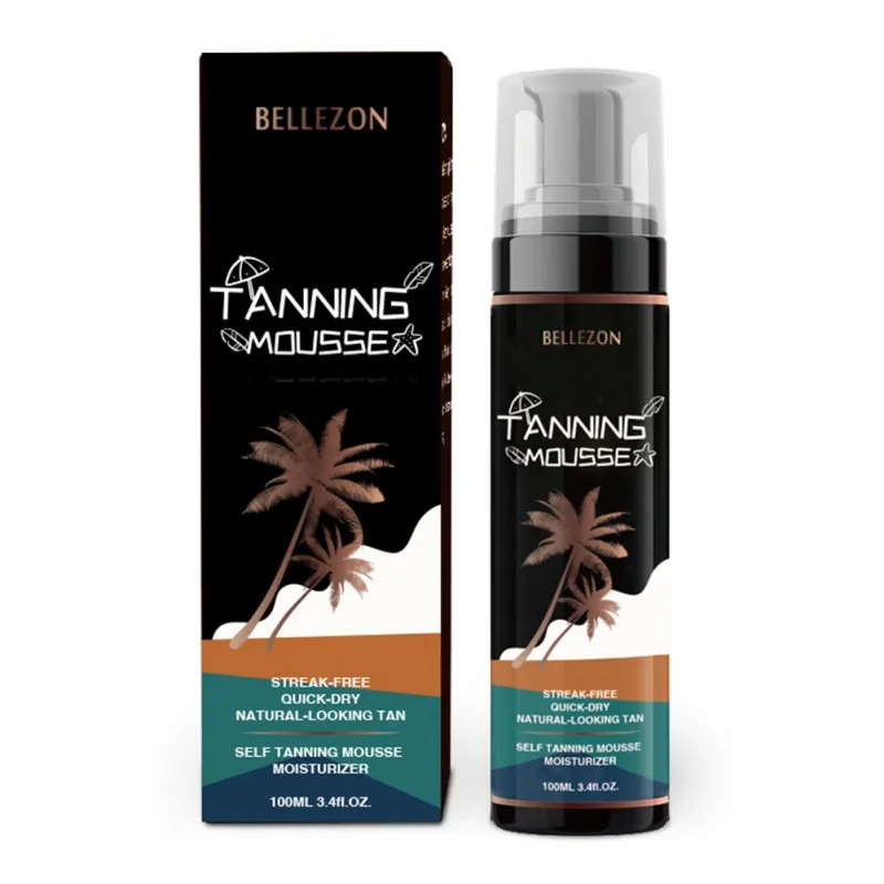 

Natural Instant Sun Bronzer Tanning Lotion Light Bronze Fake Tan Self Tanner Mousse Sunless Self Tanning Mousse Dark Sun Tan