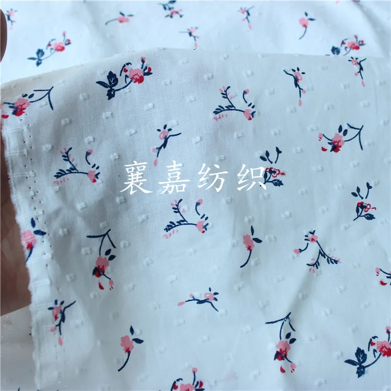 New Small Floral Cotton Polka Dot Cut Fabric Children's Clothing Women's Blouse and Skirt Fabric
New Small Floral Cotton Polka Dot Cut Fabric Children's Clothing Women's Blouse and Skirt Fabric