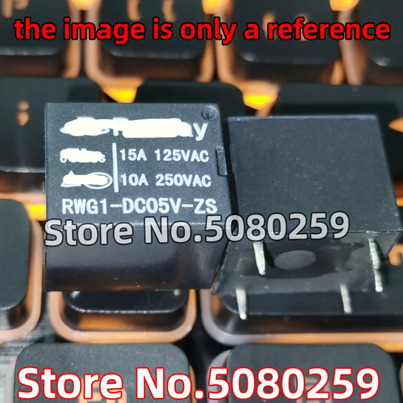 10PCS RWG1-DC5V-ZS 5VDC 5A/10A DC5V relay on and off
10PCS RWG1-DC5V-ZS 5VDC 5A/10A DC5V relay on and off
