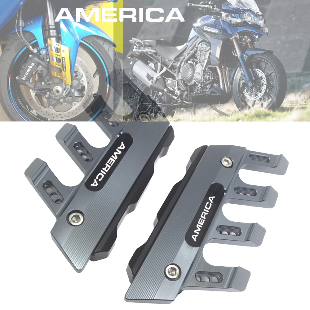 For Triumph AMERICA Motorcycle Mudguard Side Protection Mount Shock Absorber Front Fender Cover Anti-fall Slider
For Triumph AMERICA Motorcycle Mudguard Side Protection Mount Shock Absorber Front Fender Cover Anti-fall Slider