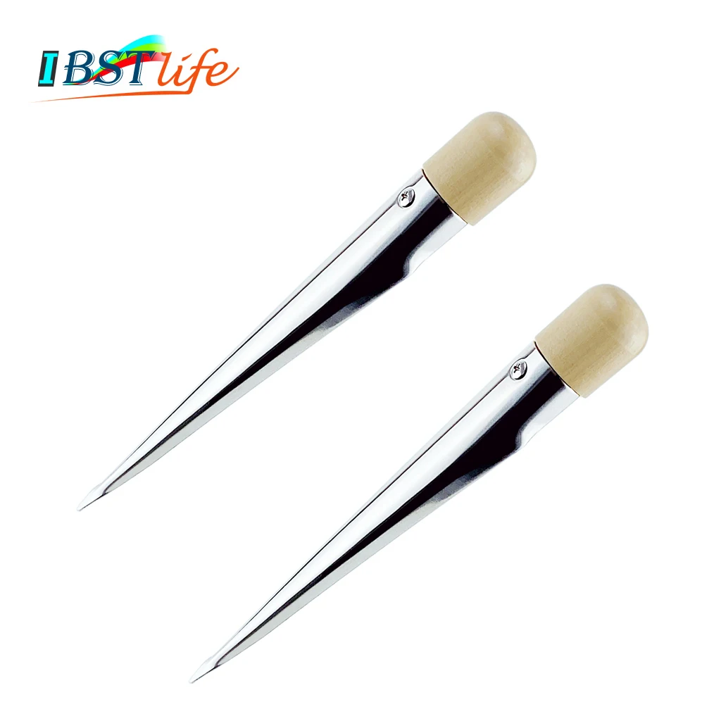 2X Splicing Fid Spike Stainless Steel 304 Rope Splicing Spike Fid With Wooden Handle Yacht Boat Accessory Handle Strand Rigger
2X Splicing Fid Spike Stainless Steel 304 Rope Splicing Spike Fid With Wooden Handle Yacht Boat Accessory Handle Strand Rigger