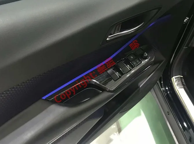 Carbon Fiber Style Interior Door Window Buttons Cover Trim For Toyota C-HR CHR 2017 2018 2019
Carbon Fiber Style Interior Door Window Buttons Cover Trim For Toyota C-HR CHR 2017 2018 2019