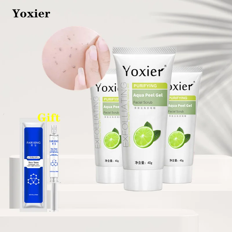 Yoxier Whitening Purifying Peel Gel Moisturizer Skin Care Repair Facial Scrub Cleaner Acne Blackhead Treatment Remove 3PCS
Yoxier Whitening Purifying Peel Gel Moisturizer Skin Care Repair Facial Scrub Cleaner Acne Blackhead Treatment Remove 3PCS