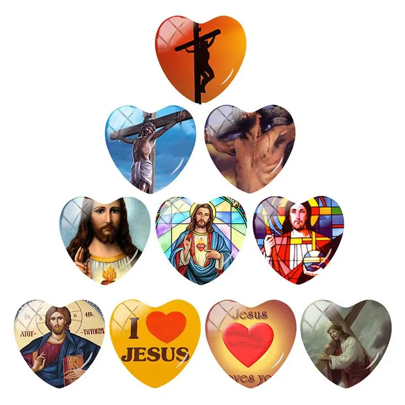 TAFREE New Jesus Christian Cross Blessed Heart shaped Art Photo 25mm DIY Glass Cabochon Pattern Jewelry Accessories ys115
TAFREE New Jesus Christian Cross Blessed Heart shaped Art Photo 25mm DIY Glass Cabochon Pattern Jewelry Accessories ys115
