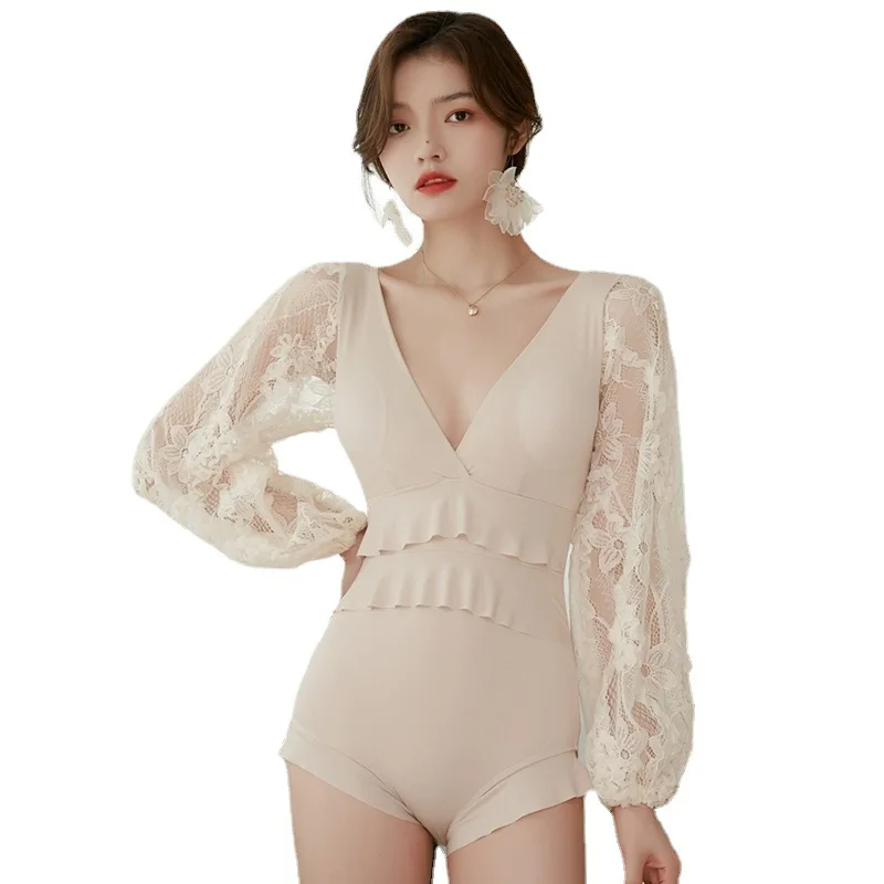 Women's Swimsuits Push Up Retro Bikini Set One Piece Surfing Korea High Waist Swimwear Women Plus Size Sexy Swim Suits Long
Women's Swimsuits Push Up Retro Bikini Set One Piece Surfing Korea High Waist Swimwear Women Plus Size Sexy Swim Suits Long