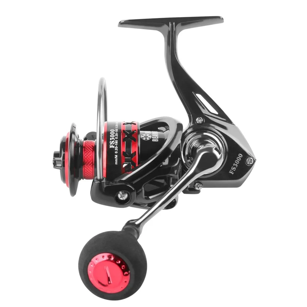 Deukio FS2000-7000 5.0:1/4.7:1 1BB Metal Spool Spinning Reel Saltwater Reel Metal Eva Black Red Spinning Reel Fishing Accs
Deukio FS2000-7000 5.0:1/4.7:1 1BB Metal Spool Spinning Reel Saltwater Reel Metal Eva Black Red Spinning Reel Fishing Accs