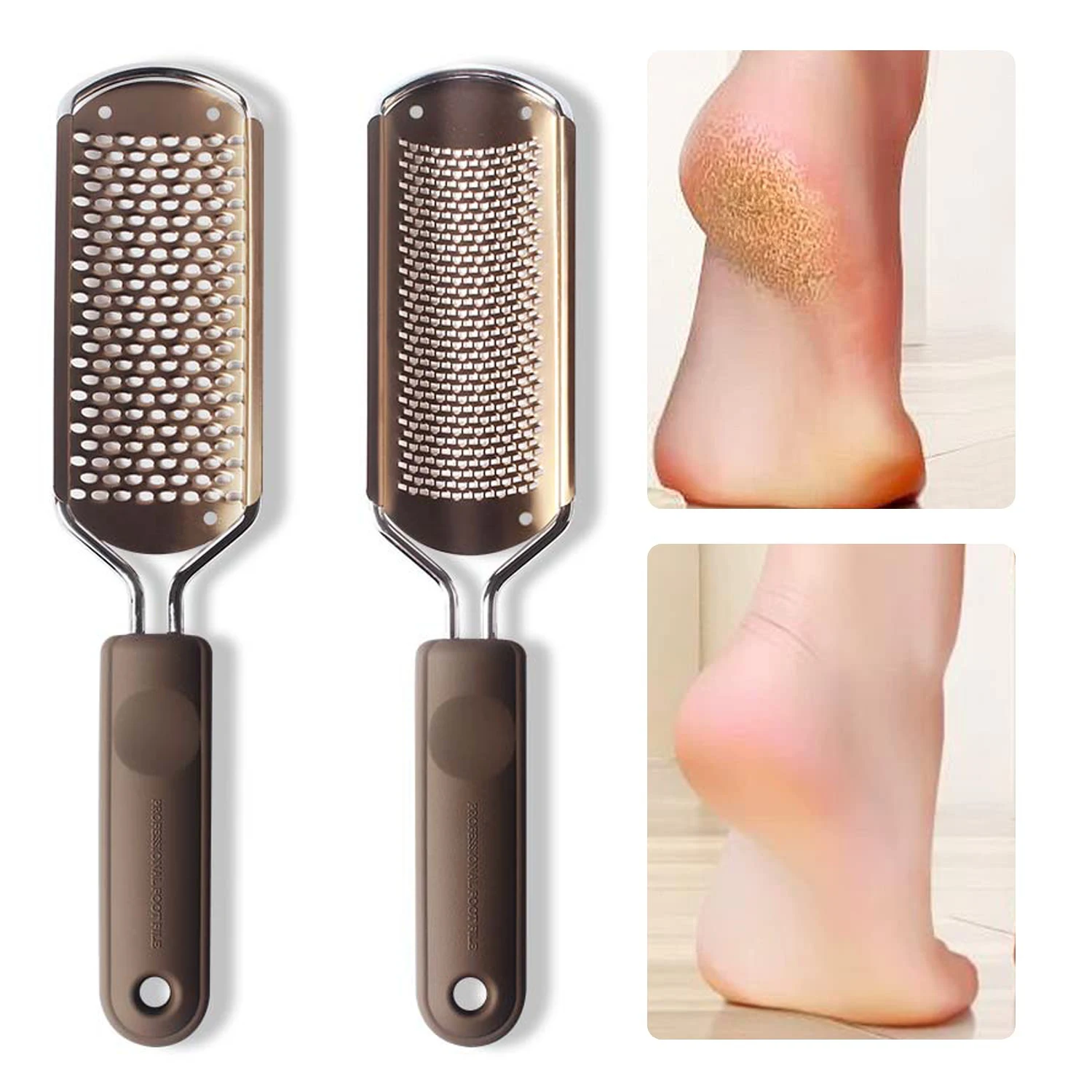 2 Pcs Foot Rasp File Foot Care Hard Dead Callus Remover Exfoliating Pedicure Reusable Easy Clean Pedicure Tools
2 Pcs Foot Rasp File Foot Care Hard Dead Callus Remover Exfoliating Pedicure Reusable Easy Clean Pedicure Tools