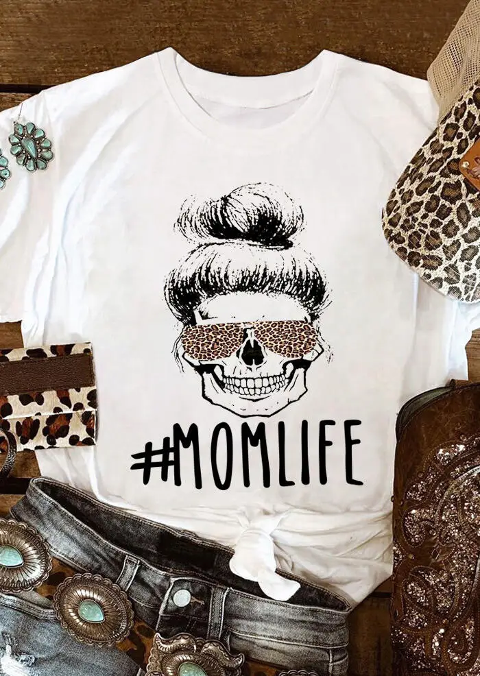 Mom Life Leopard Printed T-Shirt Tee Women funny vogue clothes outfits tees t shirt summer style graphic tshirt
Mom Life Leopard Printed T-Shirt Tee Women funny vogue clothes outfits tees t shirt summer style graphic tshirt