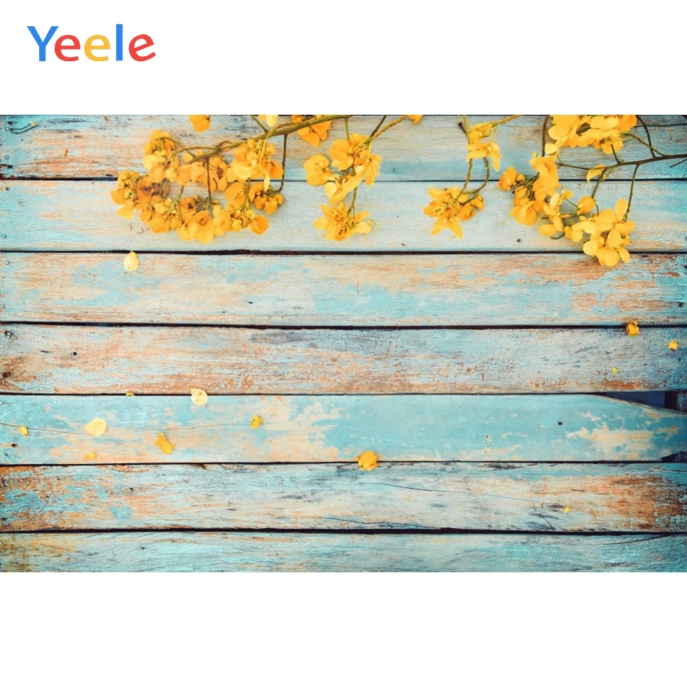 Фон для фотосъемки с изображением деревянных досок Yeele, Желтых Цветов, еды для детей, домашних животных 
Фон для фотосъемки с изображением деревянных досок Yeele, Желтых Цветов, еды для детей, домашних животных