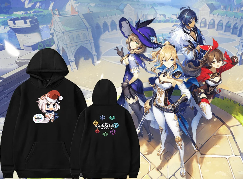 2021Genshin Impact Paimon Hooded Print Hoodie Sweatshirt Men/Women Printed Casual Clothing
2021Genshin Impact Paimon Hooded Print Hoodie Sweatshirt Men/Women Printed Casual Clothing