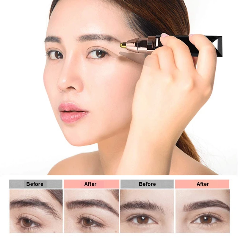 2 in 1 Facial and Eyebrow Hair Remover for Women Electric Waterproof Trimmer of Peach Fuzz Epilator for Smooth Finishing and Pai
2 in 1 Facial and Eyebrow Hair Remover for Women Electric Waterproof Trimmer of Peach Fuzz Epilator for Smooth Finishing and Pai