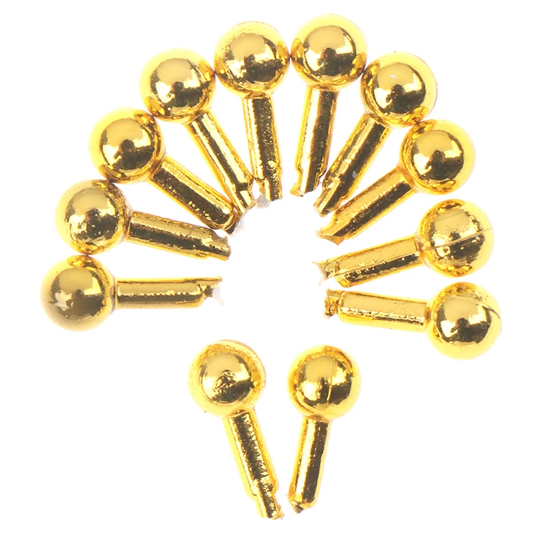 New 12pcs/bag 1/12 Dollhouse Miniature Golden Drawer Handle Furniture Accessories
New 12pcs/bag 1/12 Dollhouse Miniature Golden Drawer Handle Furniture Accessories