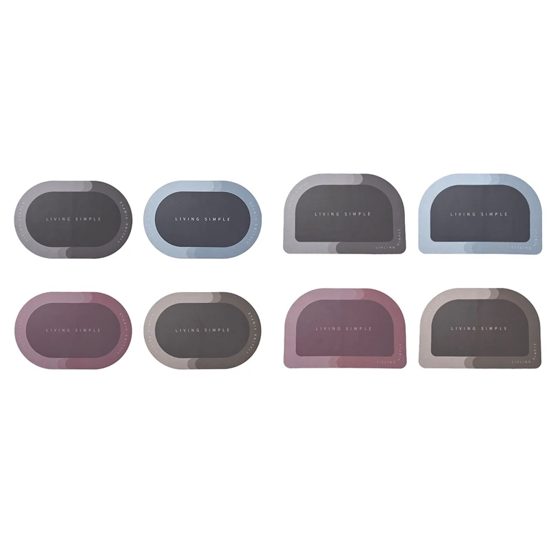 Противоскользящий супер впитывающий ковер для ванной комнаты для сухой ножки, коврик для двери туалета, коврики для входной двери для всей ... 
Противоскользящий супер впитывающий ковер для ванной комнаты для сухой ножки, коврик для двери туалета, коврики для входной двери для всей ...