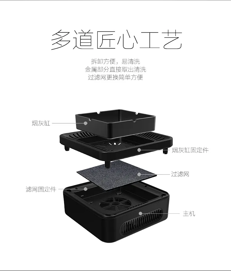 Ashtray Air Purifier Creative Indoor Home Office Second-hand Smoke Smoking Dust-free Smoker
Ashtray Air Purifier Creative Indoor Home Office Second-hand Smoke Smoking Dust-free Smoker