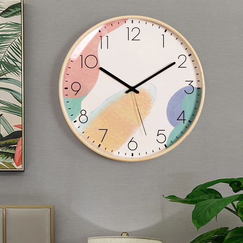 Wall Watches Home Decor Wooden Silent Nordic Wall Clock Modern Design Living Room Decoration Quartz Clock Undefined Mind Gift 
Wall Watches Home Decor Wooden Silent Nordic Wall Clock Modern Design Living Room Decoration Quartz Clock Undefined Mind Gift