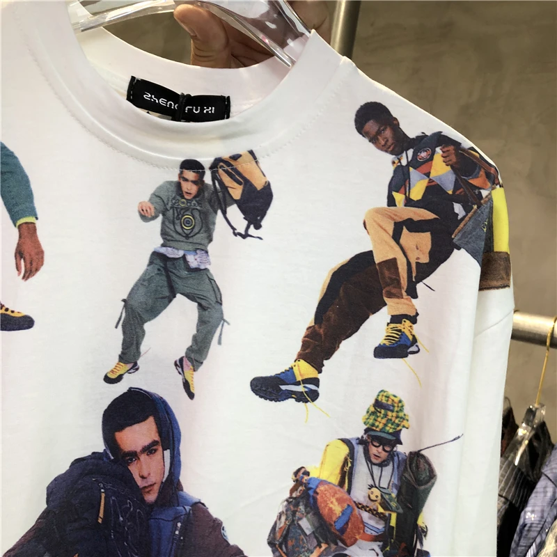 Men's and Women's Top Summer T-shirt Street Fashion Print Pattern Mid-Length Loose Short Sleeve T Shirt 2021 Fashion Pullover 
Men's and Women's Top Summer T-shirt Street Fashion Print Pattern Mid-Length Loose Short Sleeve T Shirt 2021 Fashion Pullover