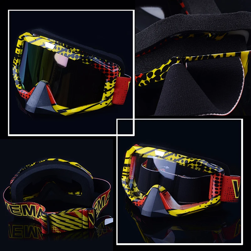 Motorcycle Goggles Helmet Glasses Racing Protecting ,MX, ATV ,Dirt, Off-Road Motocross Detachable Skiing Eyewear Nose Protect
Motorcycle Goggles Helmet Glasses Racing Protecting ,MX, ATV ,Dirt, Off-Road Motocross Detachable Skiing Eyewear Nose Protect