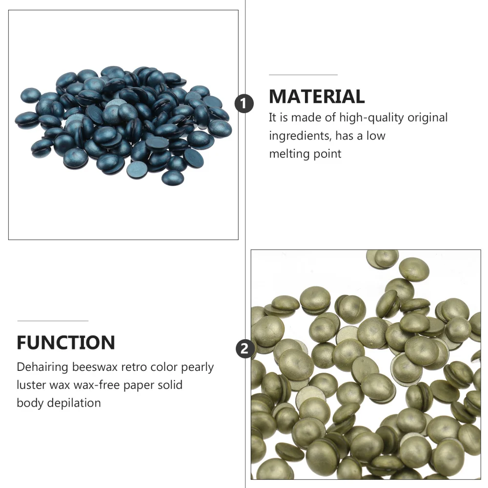 4 Bags of Pearly Luster Dehairing Wax Beans Household Hair Removal Supplies
4 Bags of Pearly Luster Dehairing Wax Beans Household Hair Removal Supplies