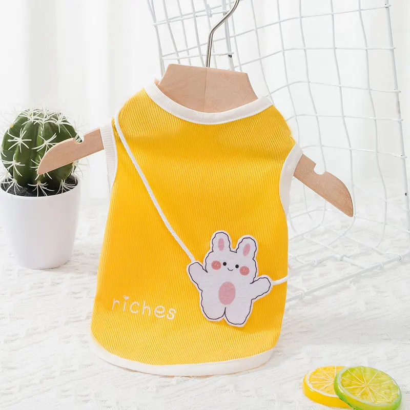 Puppy Clothes Summer Vest Thin Puppy Clothes Teddy Bichon Schnauzer Cat Small Dog Pet Spring and Summer Clothes
Puppy Clothes Summer Vest Thin Puppy Clothes Teddy Bichon Schnauzer Cat Small Dog Pet Spring and Summer Clothes