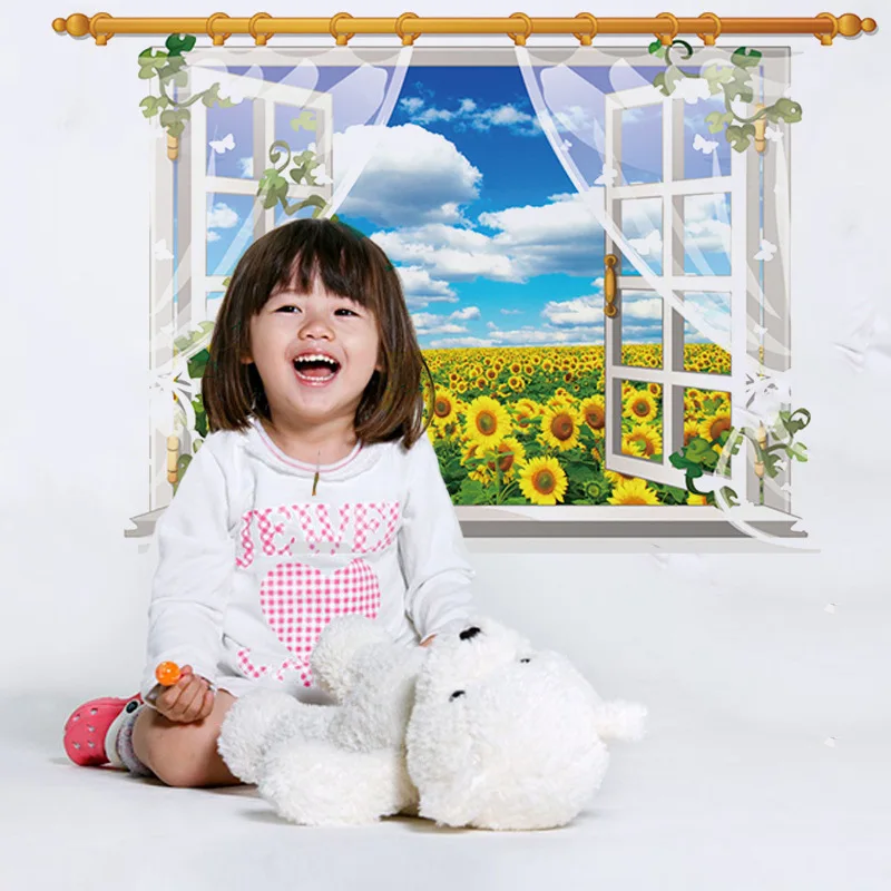 Screen window scenery false window landscape wall decal environmental protection Removable Wall Sticker
Screen window scenery false window landscape wall decal environmental protection Removable Wall Sticker
