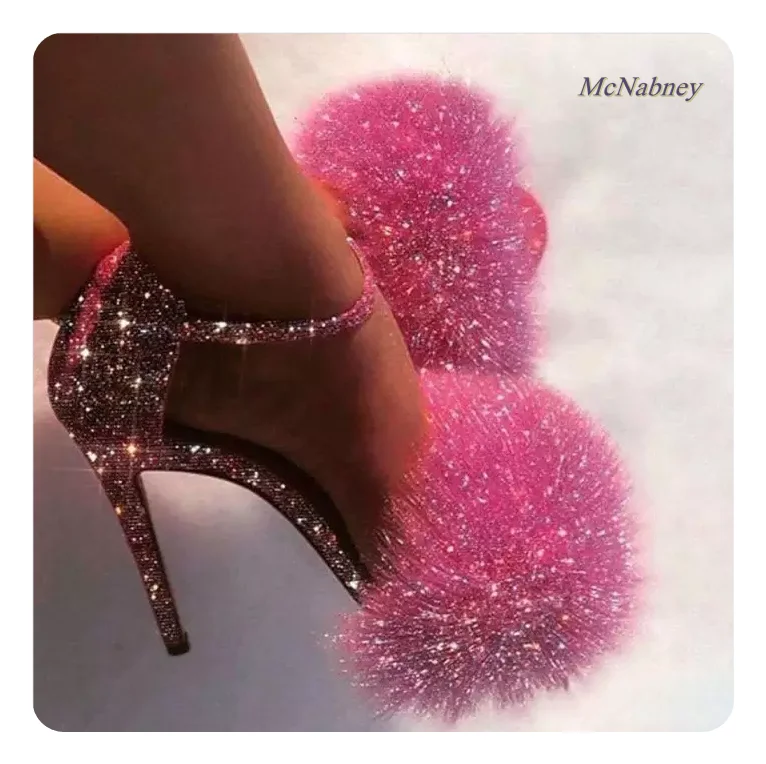 McNabney, новинка 2022 года, женские розовые плюшевые блестящие элегантные туфли на шпильке с ремешком, сандалии ручной работы, туфли на высоком к... 
McNabney, новинка 2022 года, женские розовые плюшевые блестящие элегантные туфли на шпильке с ремешком, сандалии ручной работы, туфли на высоком к...
