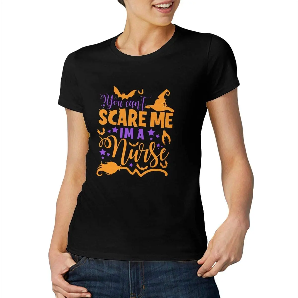 Slim Fit Nurse Halloween for Women's Round Neck T-Shirt New Arrivals Summer Cool Tee Breathable All Cotton Short Sleeve T Shirt
Slim Fit Nurse Halloween for Women's Round Neck T-Shirt New Arrivals Summer Cool Tee Breathable All Cotton Short Sleeve T Shirt