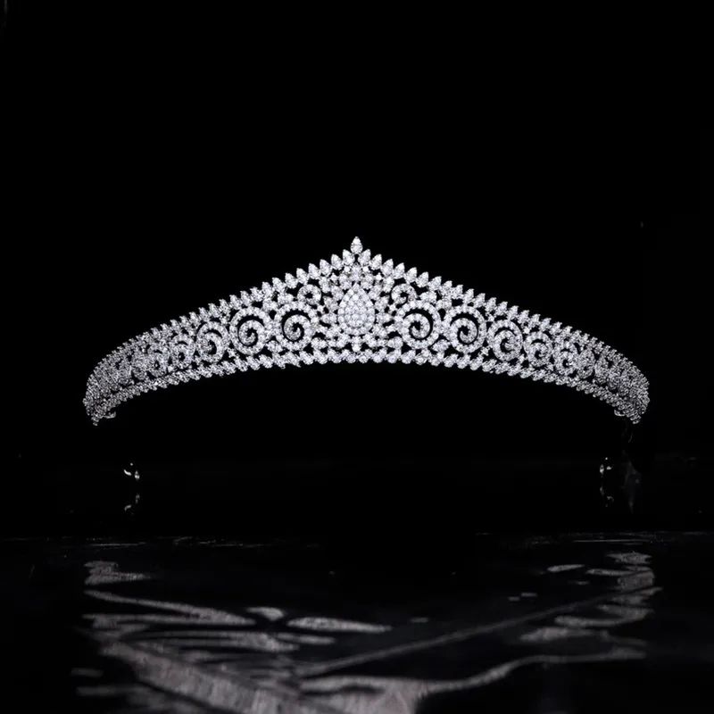 Luxury Bride Zircon Retro Tiara Wedding Crown Headband Hair Jewelry Accessories Drop Shipping HQ0397
Luxury Bride Zircon Retro Tiara Wedding Crown Headband Hair Jewelry Accessories Drop Shipping HQ0397