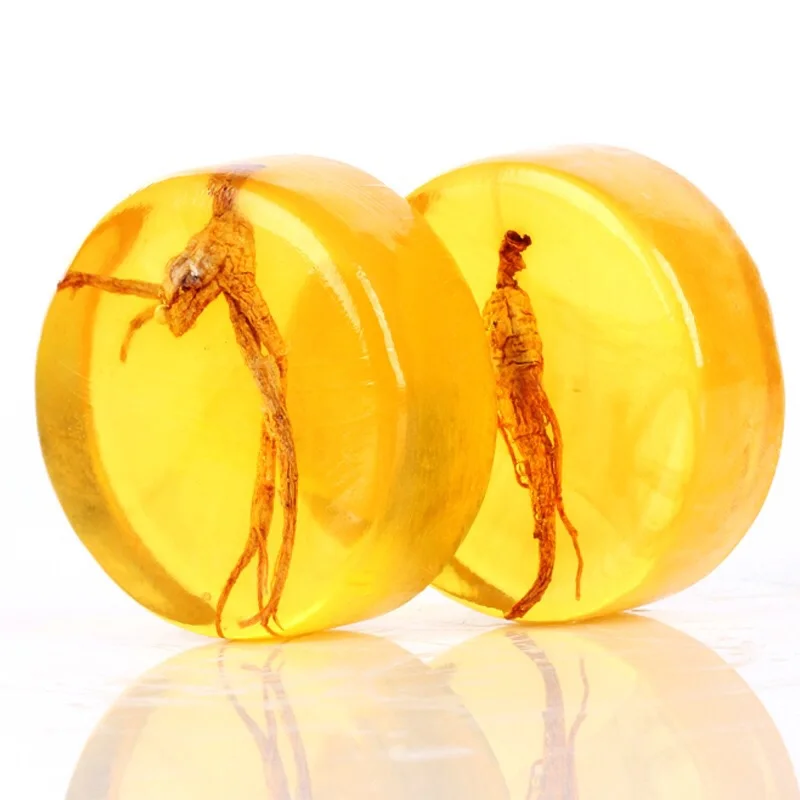 100g Ginseng Soap Moistening Natural Whitening Soap Face whitening soap anti-acne soap hand made soap foaming net Chinese
100g Ginseng Soap Moistening Natural Whitening Soap Face whitening soap anti-acne soap hand made soap foaming net Chinese