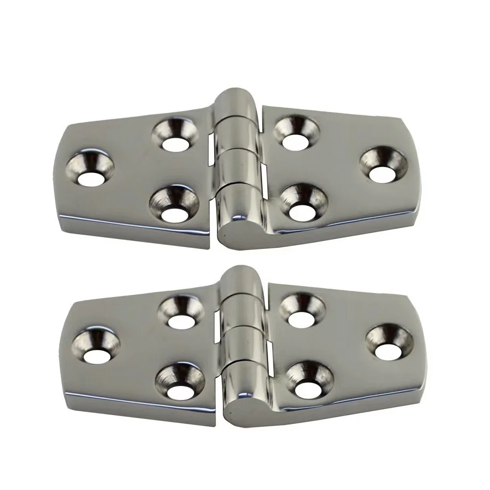 2PCS Stainless Steel 316 Cast Door Strap Hinge With 6 Holes 76mm 102mm Mirror Polishing Marine Hinges Boat Hardware
2PCS Stainless Steel 316 Cast Door Strap Hinge With 6 Holes 76mm 102mm Mirror Polishing Marine Hinges Boat Hardware