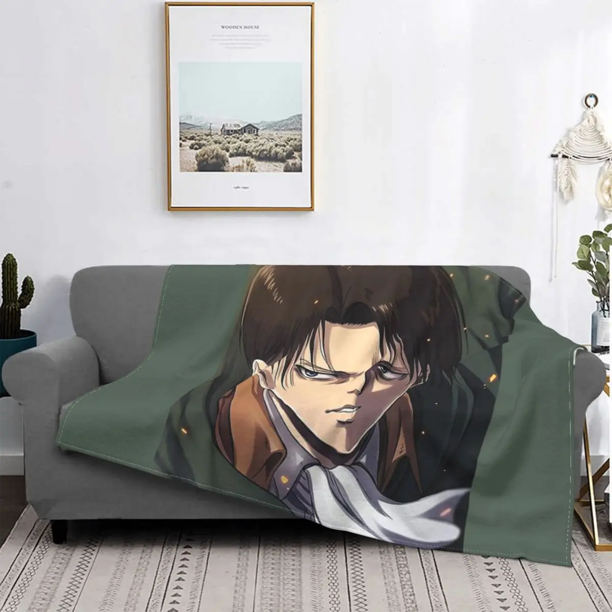 Manta de tela escoa con capucha para cama, colcha con estamo de Levi, S2X3Y
Manta de tela escoa con capucha para cama, colcha con estamo de Levi, S2X3Y