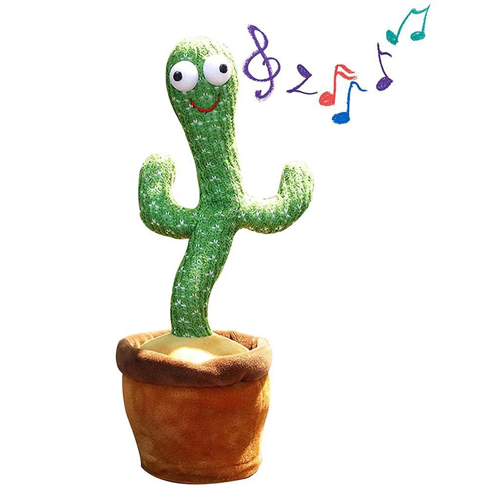 Funny Dancing Cactus Ornaments Electric Stuffed Plant Toy for Children Funnys Shake Dancing Song Plush Doll Early Education Toys
Funny Dancing Cactus Ornaments Electric Stuffed Plant Toy for Children Funnys Shake Dancing Song Plush Doll Early Education Toys