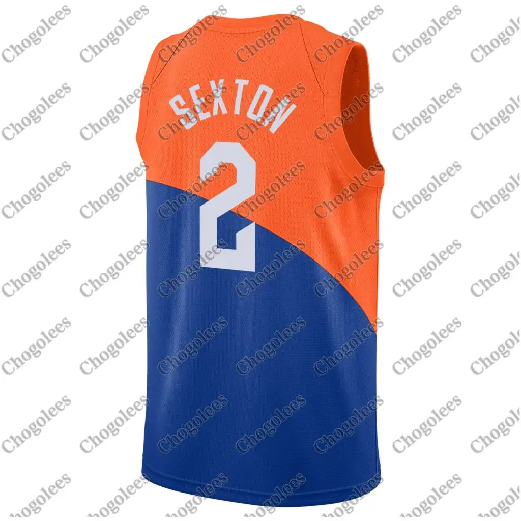 

Men Basketball Jersey Collin Sexton Cleveland City Edition Swingman Jersey Blue