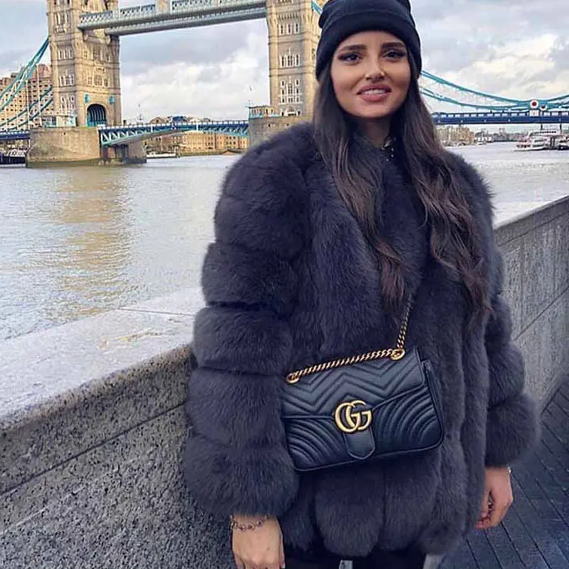 Donsignet Women Faux Fur Coat New Autumn Winter Fur Coat Imitation Fox Fur Coat Womens Fashion Cold Resistance Mid-Long Coat
Donsignet Women Faux Fur Coat New Autumn Winter Fur Coat Imitation Fox Fur Coat Womens Fashion Cold Resistance Mid-Long Coat