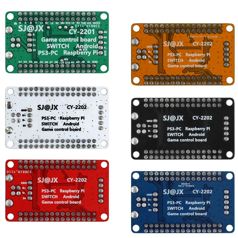 2 шт. PS3/ПК/Raspberry Pi /Android 4 в 1 кодировщик нулевой задержки красная плата USB-контроллер