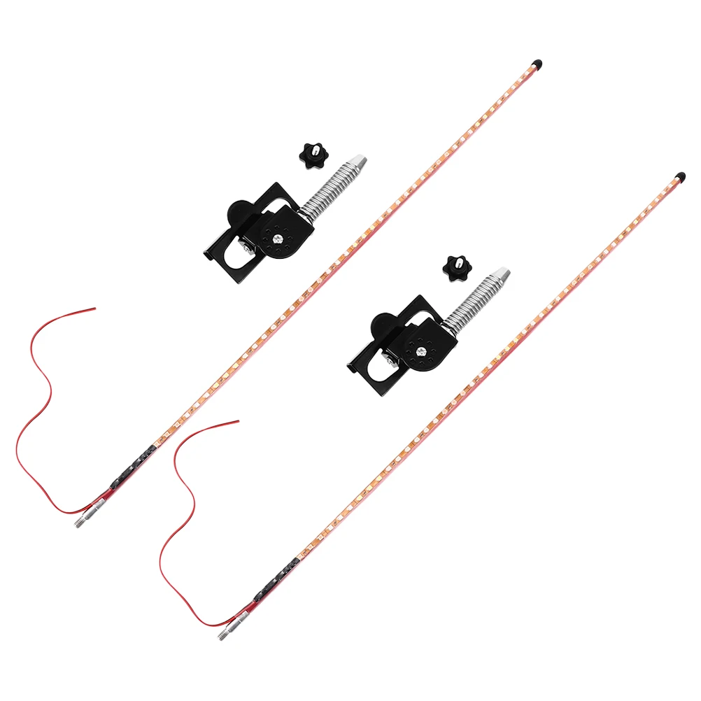 2PCS 60cm 12/24V Truck Car LED Whip Lights Truck Running Streamer Light LED Antenna Lamp RGB Lights Warning Lights
2PCS 60cm 12/24V Truck Car LED Whip Lights Truck Running Streamer Light LED Antenna Lamp RGB Lights Warning Lights