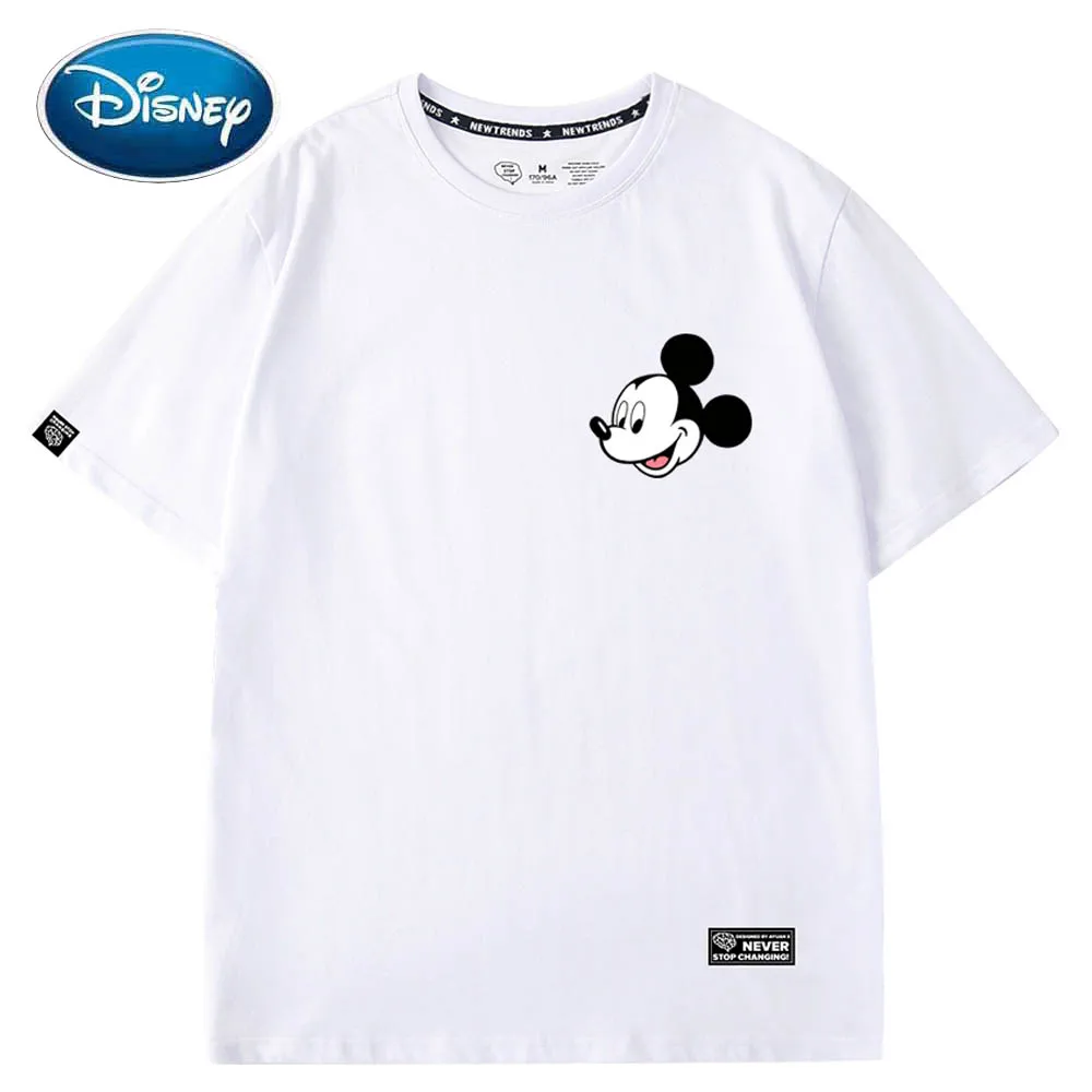 Футболка Disney, шикарный модный Микки Маус, мультяшный принт, унисекс, Милая женская футболка, хлопковая футболка с коротким рукавом, 6 цветов
Футболка Disney, шикарный модный Микки Маус, мультяшный принт, унисекс, Милая женская футболка, хлопковая футболка с коротким рукавом, 6 цветов