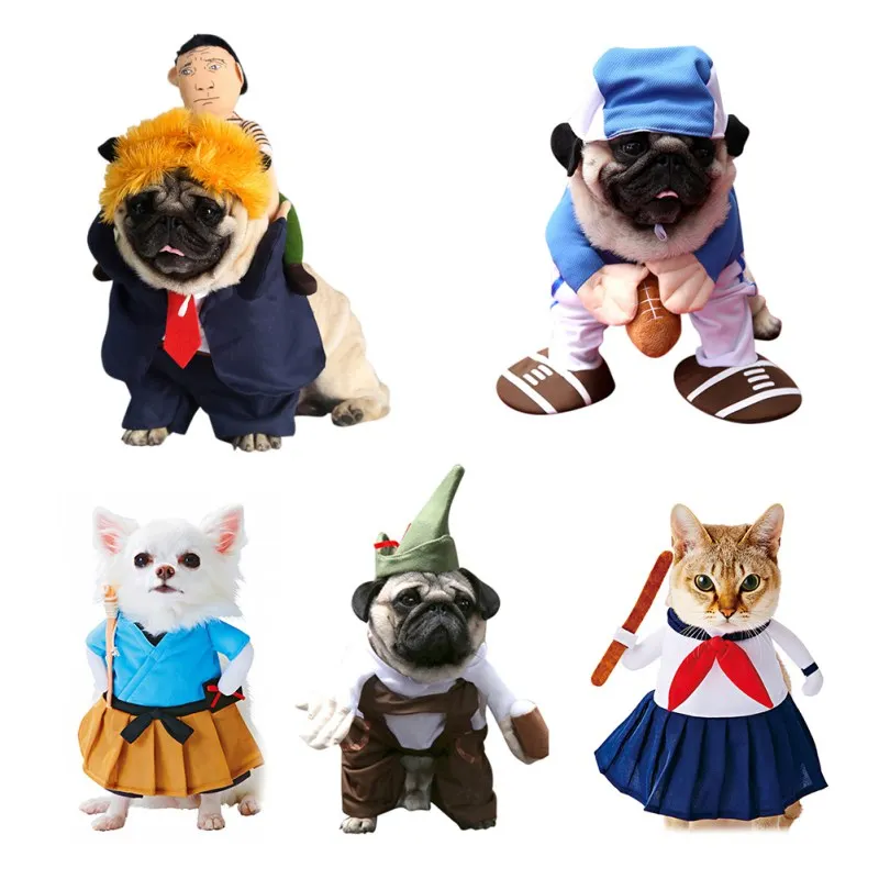 Pet Dog Funny Clothes Dogs Cosplay Costume Halloween Christmas Comical Outfits With Wig Set Pet Cat Dog Festival Party Clothing
Pet Dog Funny Clothes Dogs Cosplay Costume Halloween Christmas Comical Outfits With Wig Set Pet Cat Dog Festival Party Clothing