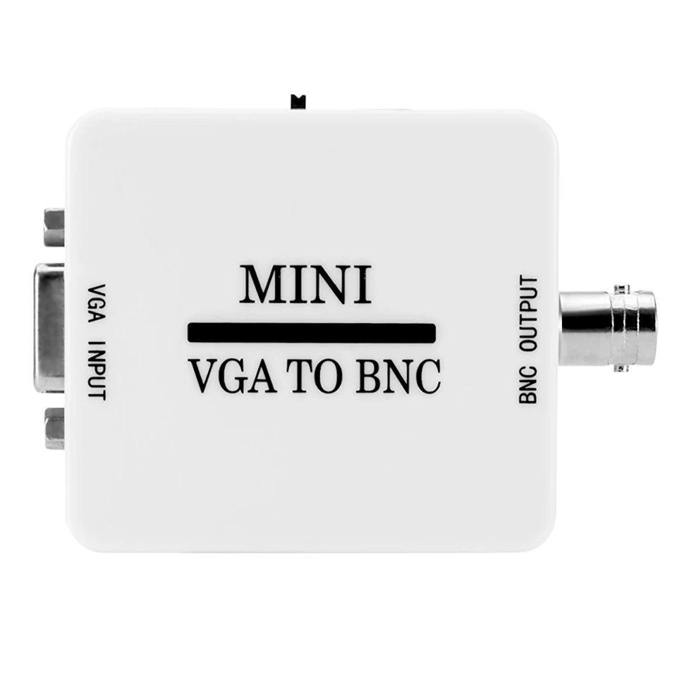 HD BNC to VGA Video Converter Box Composite VGA to BNC Adapter Conversor Digital Switcher Convertor Box For HDTV Monitor
HD BNC to VGA Video Converter Box Composite VGA to BNC Adapter Conversor Digital Switcher Convertor Box For HDTV Monitor