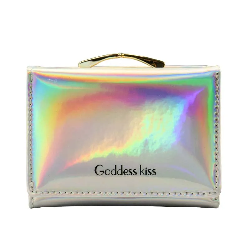 Laser Short Women Small Coin Purse Wallet Ladies Leather Folding Card Card Holder Colorful Coin Purses
Laser Short Women Small Coin Purse Wallet Ladies Leather Folding Card Card Holder Colorful Coin Purses