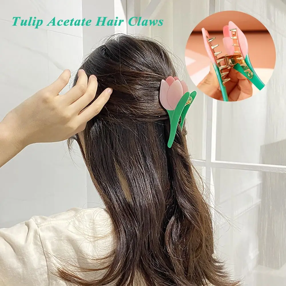 Заколки для волос в виде тюльпанов
Заколки для волос в виде тюльпанов