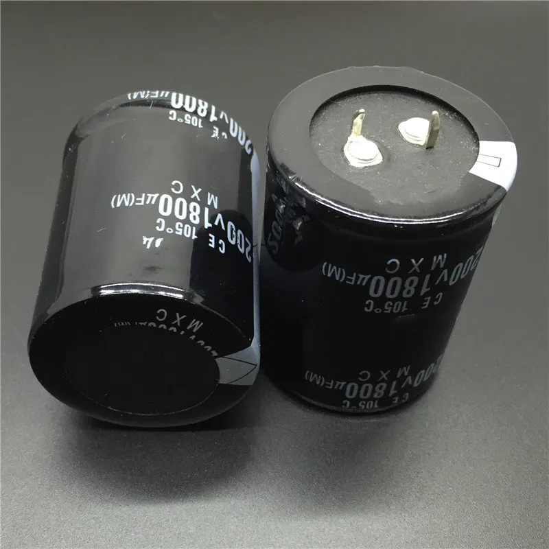 2Pcs 1800uF 200V MXC Series 35x45mm 200V1800uF Snap-in PSU Aluminum Electrolytic Capacitor
2Pcs 1800uF 200V MXC Series 35x45mm 200V1800uF Snap-in PSU Aluminum Electrolytic Capacitor