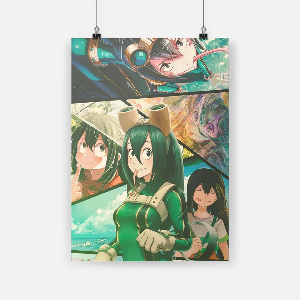 Wall Artwork Tsuyu Asui Poster HD Prints My Hero Academia Canvas Painting Home Decor Living Room Modular Anime Pictures Framed
Wall Artwork Tsuyu Asui Poster HD Prints My Hero Academia Canvas Painting Home Decor Living Room Modular Anime Pictures Framed
