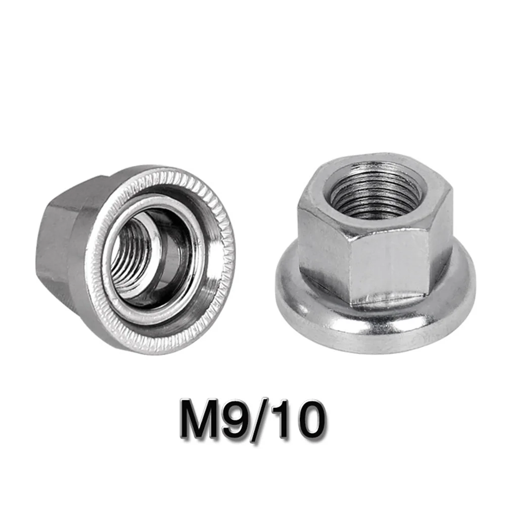 Steel Anti-Skid Nuts For Dead-Flying Front/Rear Hubs Cycle Wheel Axle Track Nuts M9/M10 Silver Bike Accessories
Steel Anti-Skid Nuts For Dead-Flying Front/Rear Hubs Cycle Wheel Axle Track Nuts M9/M10 Silver Bike Accessories