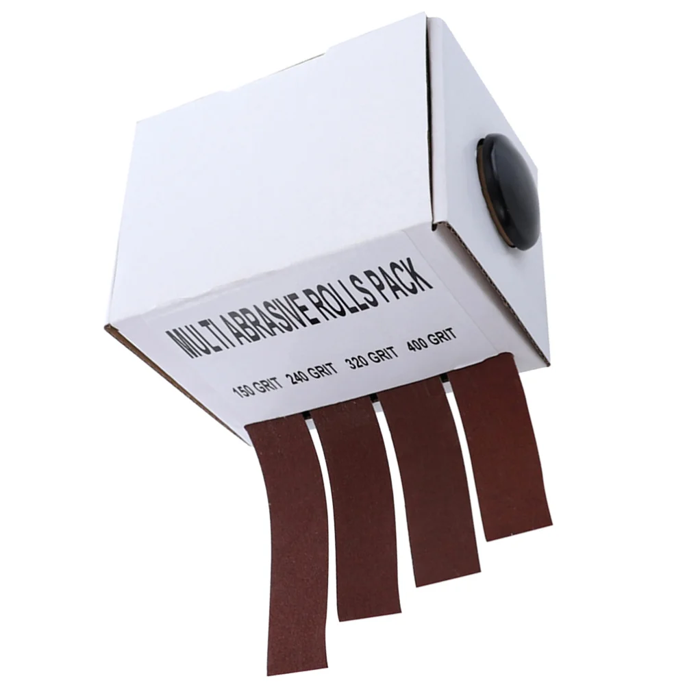 1PC Vajra Emery Cloth Roll Draw out Type Sandpaper Polishing Grinding Sandpaper Boxed Grinding Sand Band for Home Store (Brown)
1PC Vajra Emery Cloth Roll Draw out Type Sandpaper Polishing Grinding Sandpaper Boxed Grinding Sand Band for Home Store (Brown)